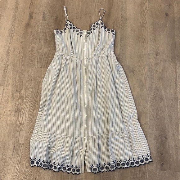 Madewell Jardin Embroidered dress - Picture 1 of 3